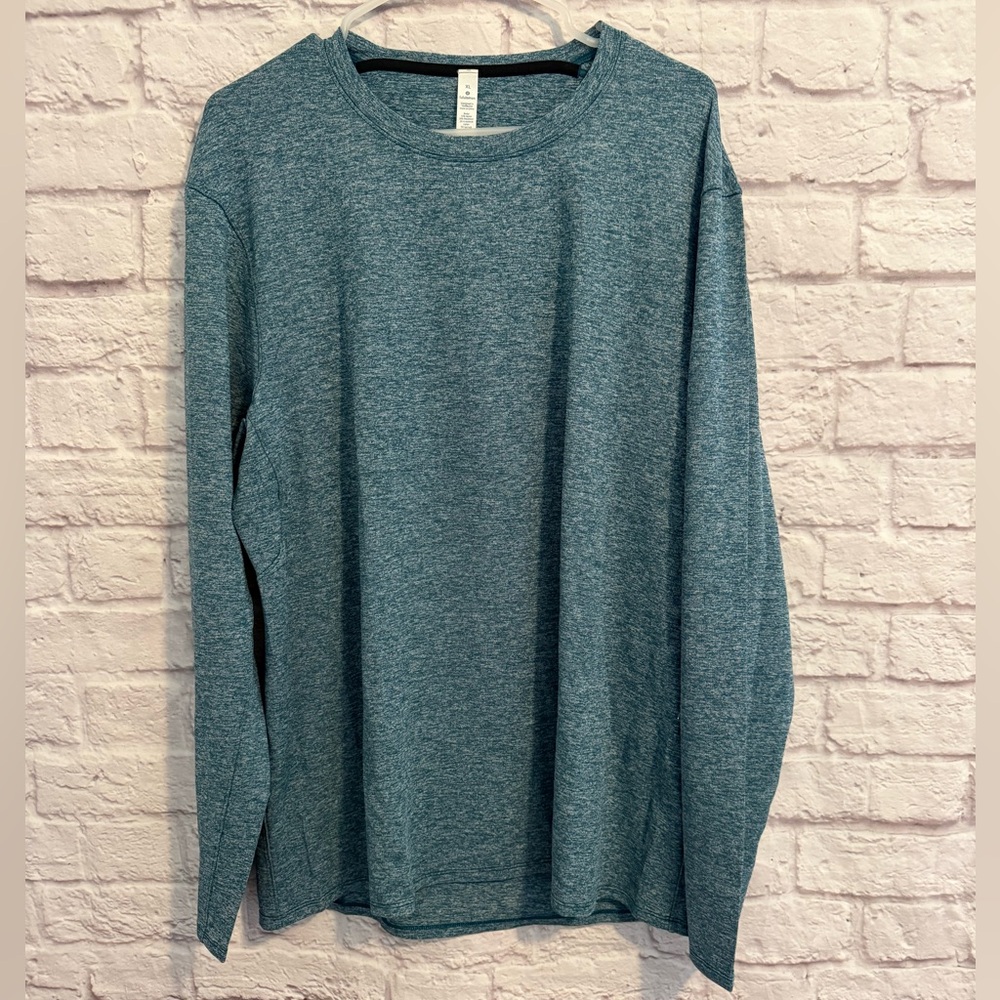 Lululemon Shirt Mens XL long sleeve Workout shirt Gym Athleisure Stretch wicking